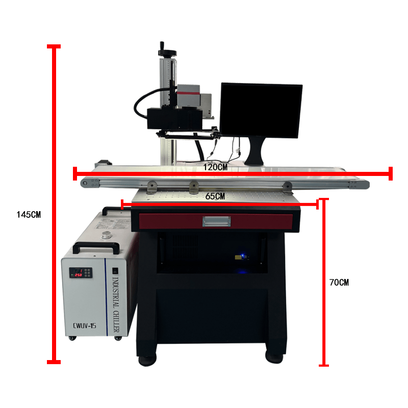 紫外视觉的打标机